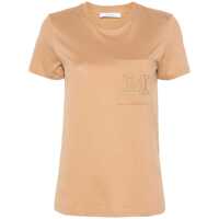 Topuri Max Mara T-Shirts And Polos Camel Femei