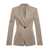 THE ATTICO The Attico Single-Breasted Wool Blazer GRAY