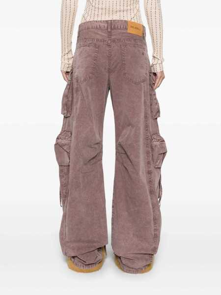 Blugi THE ATTICO Pink Jeans With Logo Patch On The Rear And Turn-Up Cuffs In Denim Woman PINK Femei (BM 16827593) 4
