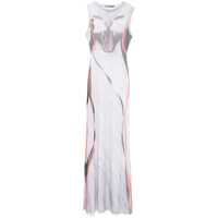 Rochii Ottolinger Mesh Printed Maxi Dress Femei