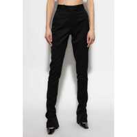Pantaloni casual THE ATTICO Dama - Pantaloni casual THE ATTICO The Attico Low-Waisted Trousers Black Femei (BM 16828160) - B-mall.ro