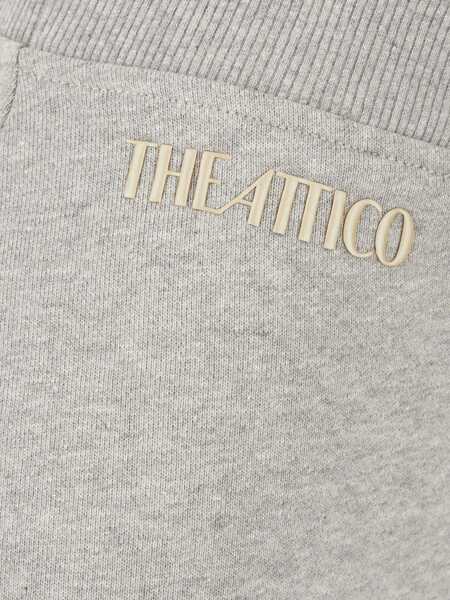 Fuste THE ATTICO The Attico Fleece Midi Skirt Grey Femei (BM 16828169) 3