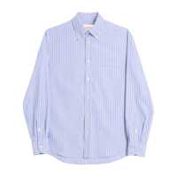 Camasi Valentino Garavani Vlogo Embroidered Cotton Shirt Barbati