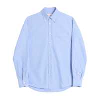 Camasi Valentino Garavani Vlogo Embroidered Cotton Shirt Barbati