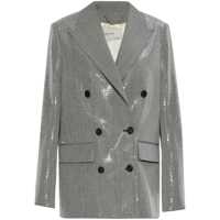 Geci Golden Goose Double-Breasted Boyfriend Jacket Femei
