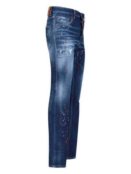 Blugi DSQUARED2 DSQUARED2 642 Jeans NAVY BLUE Barbati (BM 16828721) 3