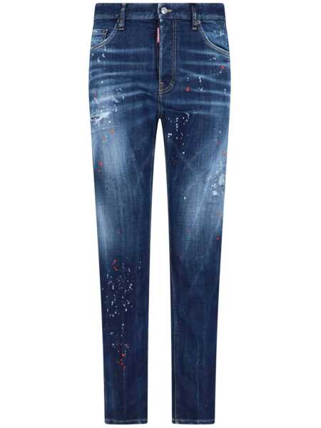 Blugi DSQUARED2 DSQUARED2 642 Jeans NAVY BLUE Barbati (BM 16828721) 1