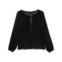 Bluze Tom Ford Silk Blouse With Drawstring Femei