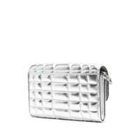 Genti de umar Michael Kors Dama - Genti de umar Michael Kors Tribeca Metallic Crossbody Bag With Logo Plaque On The Front And Chain-Link Leather Shoulder Strap In Leather Woman GREY... (BM 16829498) - B-mall.ro