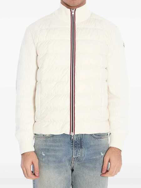 Geci de iarna Moncler Knit Down Jacket Beige Barbati (BM 16829774) 1