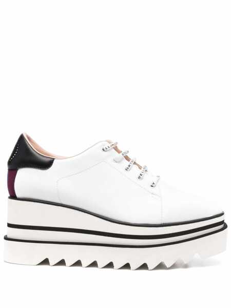 Pantofi Stella McCartney Stella McCartney Lace Up Shoes WHITE Femei (BM 16829852) 1