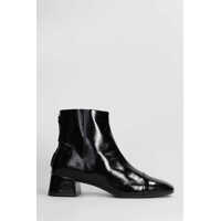 Bocanci Carmens Rose Back High Heels Ankle Boots Femei