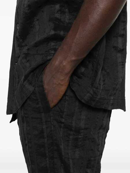 Pantaloni BARENA Barena Bativoga Pants Black Barbati (BM 16830338) 5