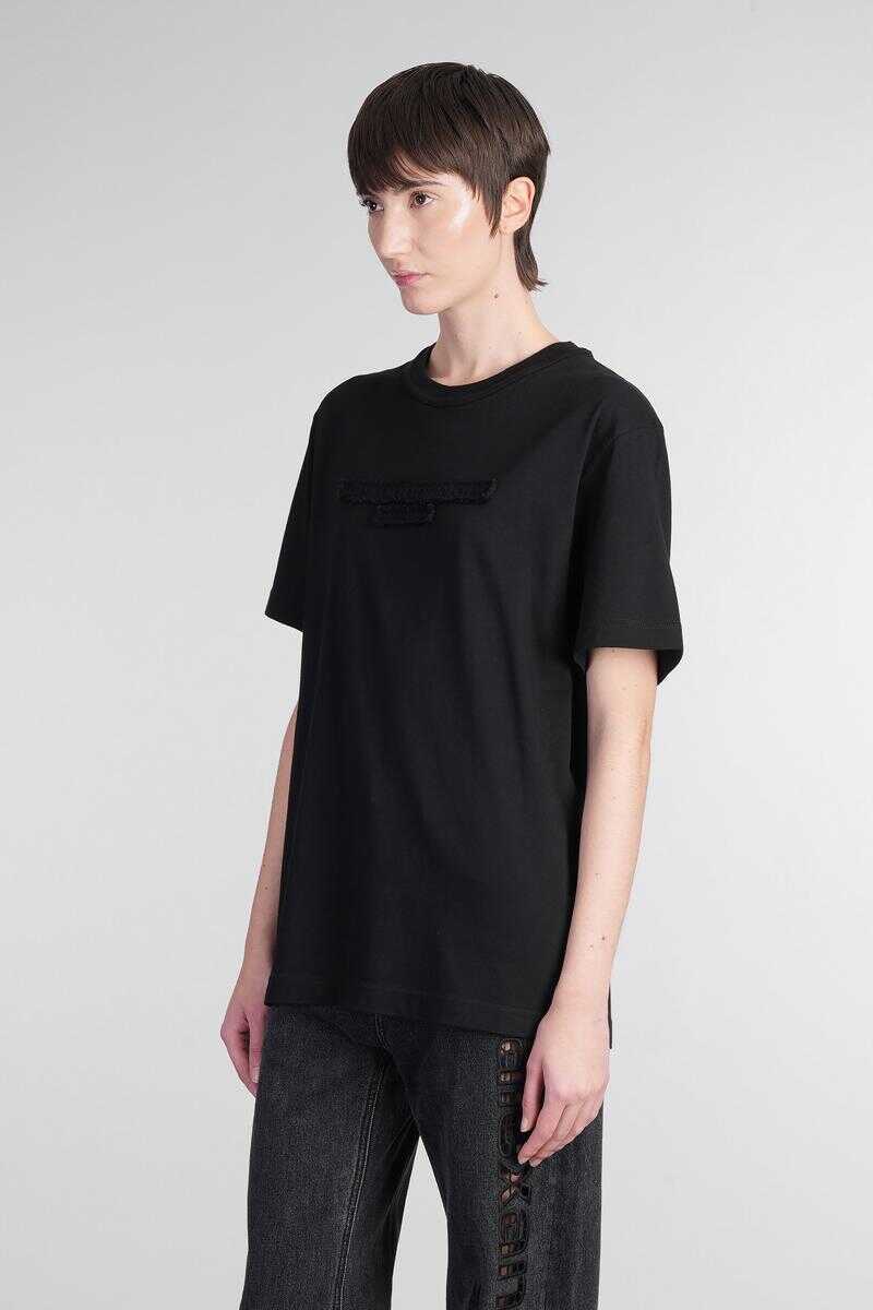 Tricouri Alexander Wang Alexander Wang T-Shirt Black Femei (BM 16830353) 4