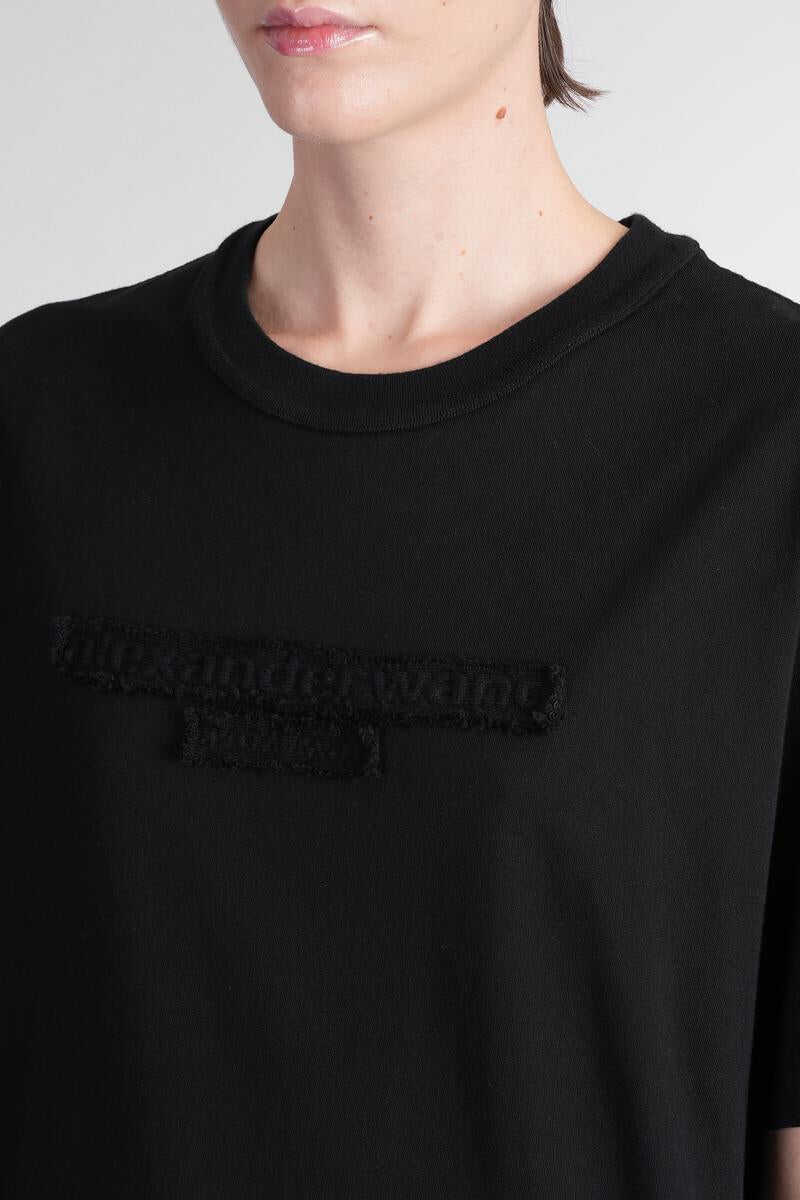 Tricouri Alexander Wang Alexander Wang T-Shirt Black Femei (BM 16830353) 5