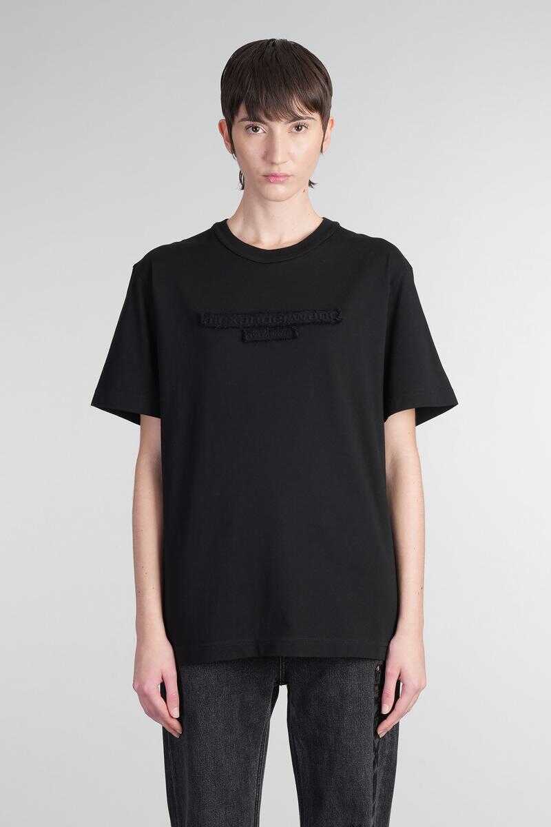 Tricouri Alexander Wang Alexander Wang T-Shirt Black Femei (BM 16830353) 1