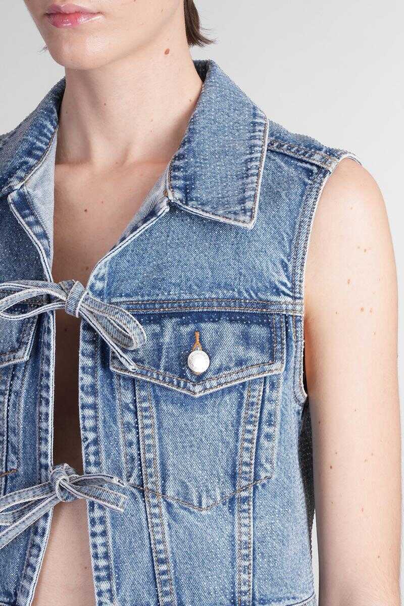 Geci Alexander Wang Alexander Wang Vest BLUE Femei (BM 16830395) 5