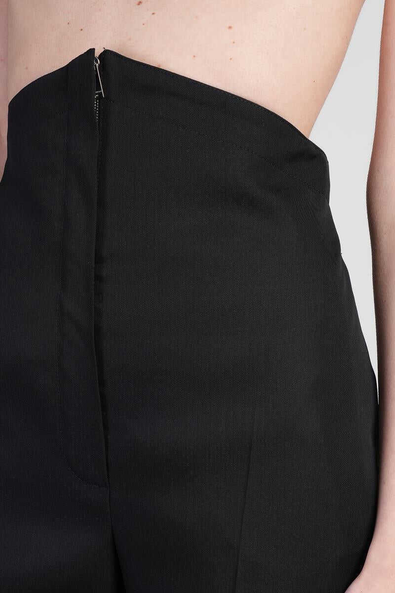 Pantaloni casual Alexander McQueen Alexander McQueen Pants Black Femei (BM 16830620) 5