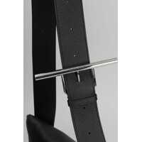 Genti de umar Alexander McQueen Dama - Genti de umar Alexander McQueen Alexander McQueen Sling T Bar Shoulder Bag Black Femei (BM 16830638) - B-mall.ro