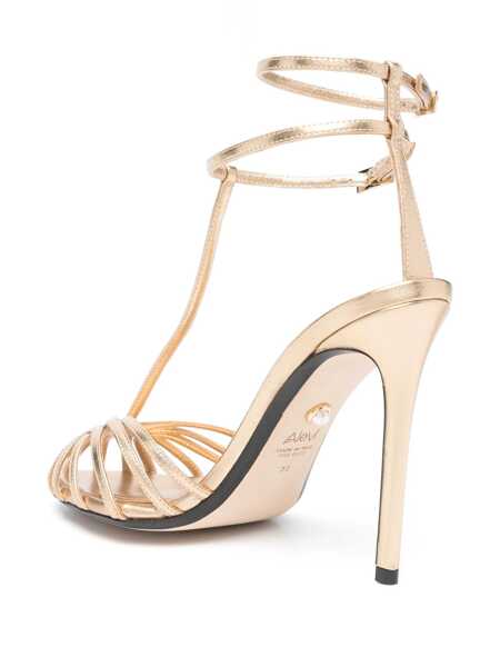 Sandale Alevi Milano Alev Milano Stella 110 Sandals GOLD Femei (BM 16830674) 3