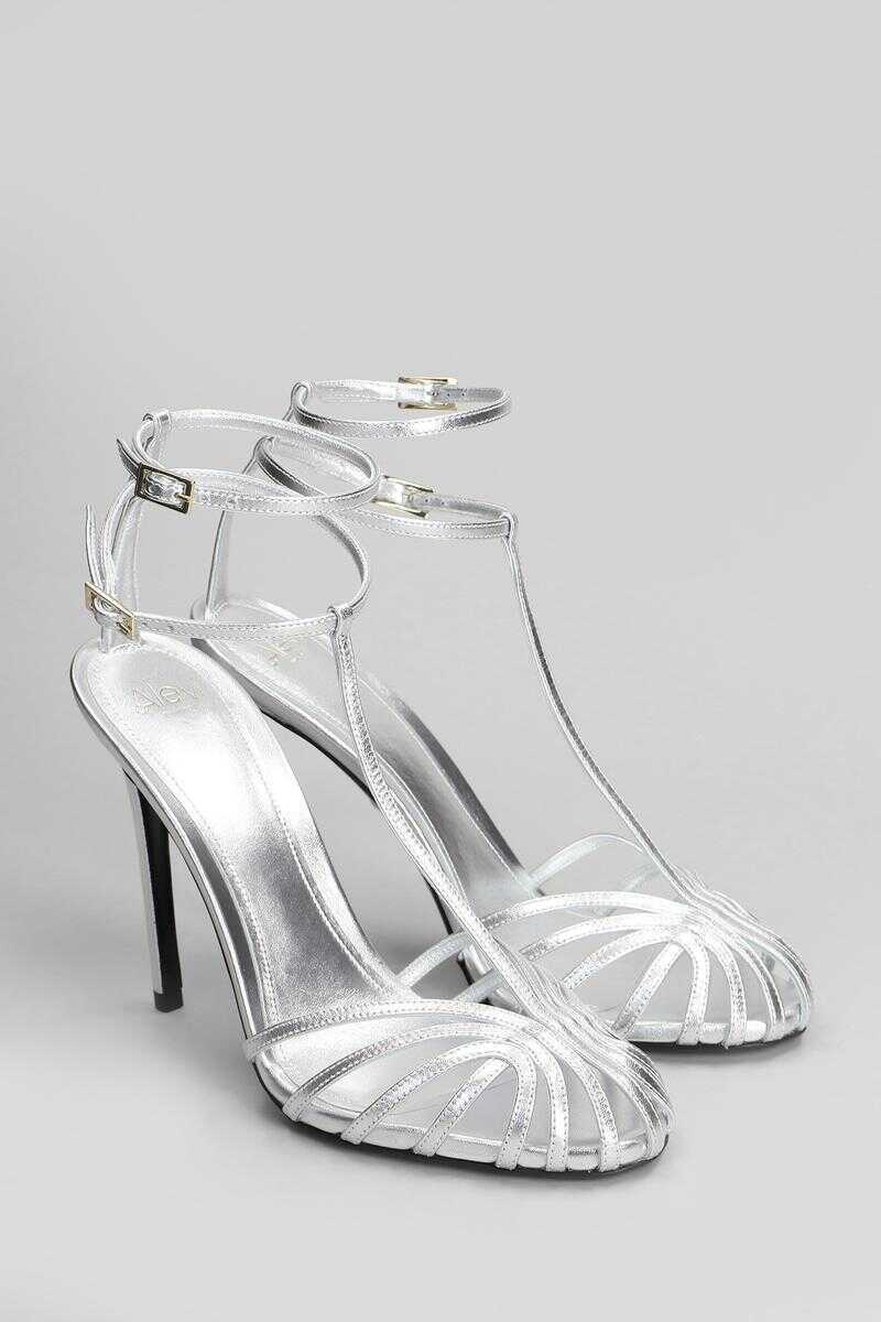 Sandale Alevi Milano Alev Milano Stella 110 Sandals SILVER Femei (BM 16830677) 2