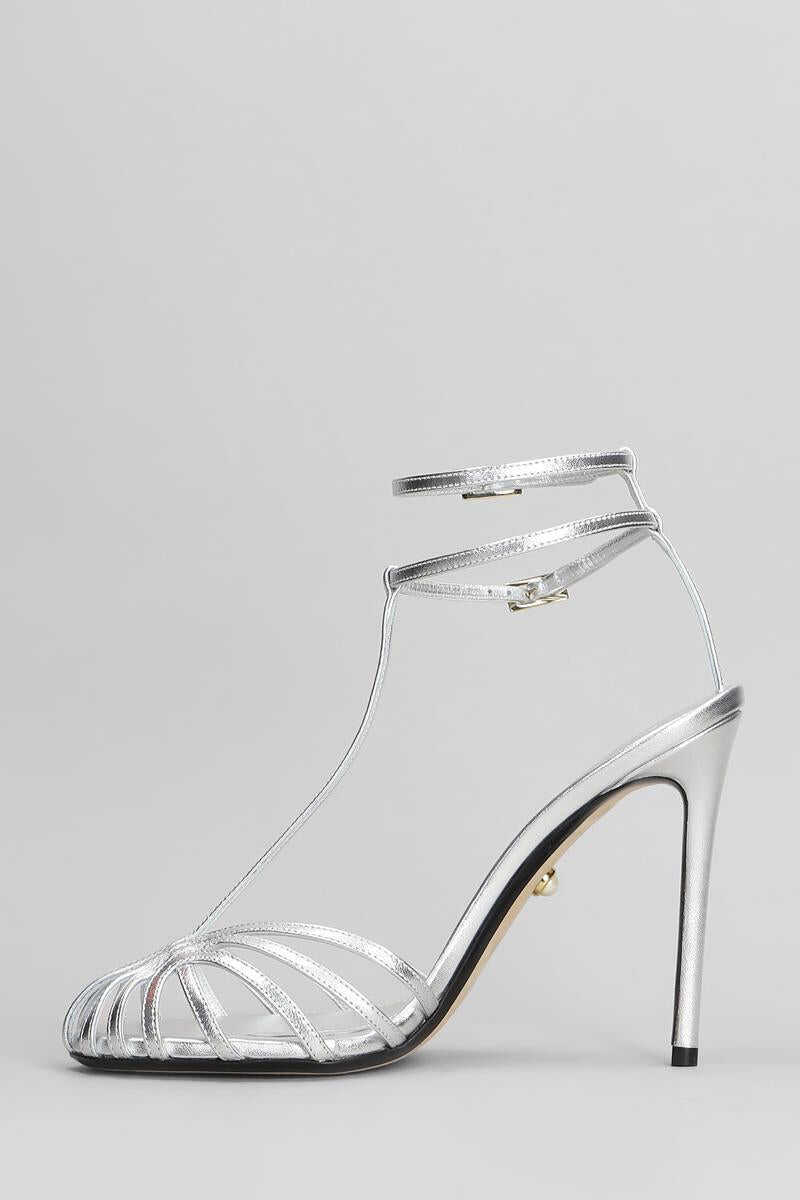 Sandale Alevi Milano Alev Milano Stella 110 Sandals SILVER Femei (BM 16830677) 3