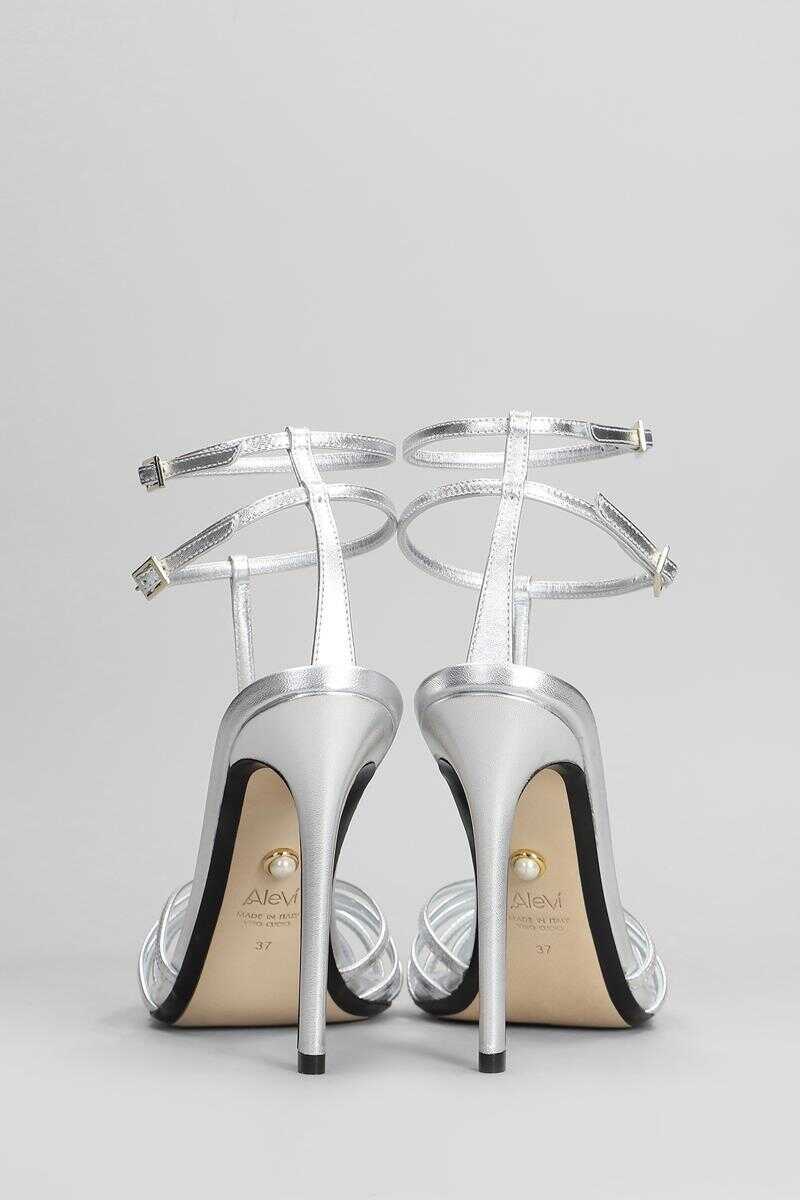 Sandale Alevi Milano Alev Milano Stella 110 Sandals SILVER Femei (BM 16830677) 4