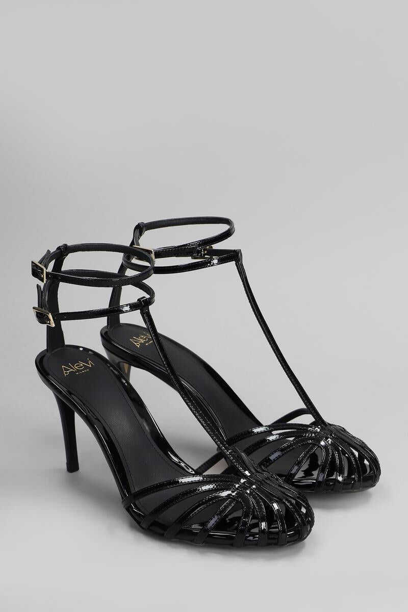 Sandale Alevi Milano Alev Milano Anna 80 Sandals Black Femei (BM 16830689) 2