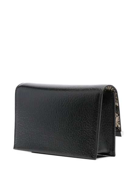 Genti de umar Alexander McQueen Alexander McQueen Cross Bar Mini Shoulder Bag Black Femei (BM 16830731) 3