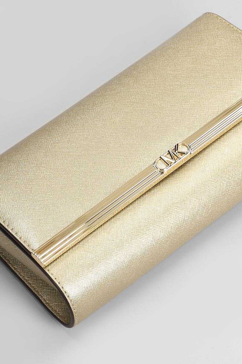 Genti de umar Michael Kors Michael Kors Mona Shoulder Bag GOLD Femei (BM 16830746) 4