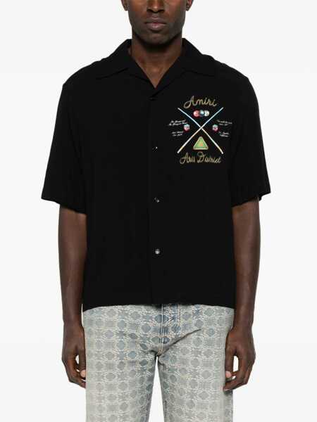 Camasi AMIRI Amiri Shirt Black Barbati (BM 16830782) 3