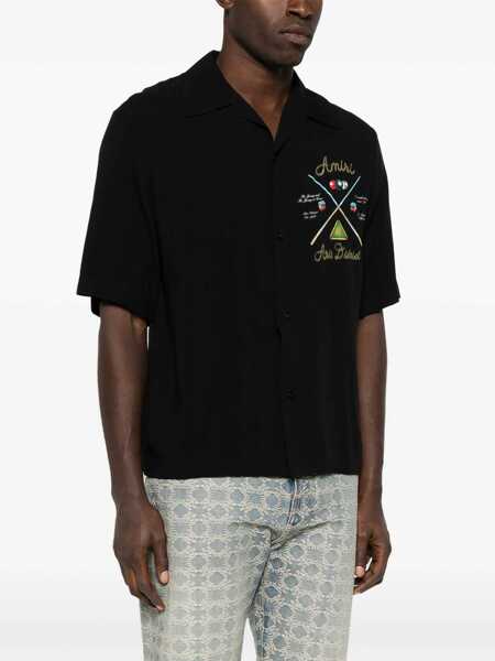 Camasi AMIRI Amiri Shirt Black Barbati (BM 16830782) 4