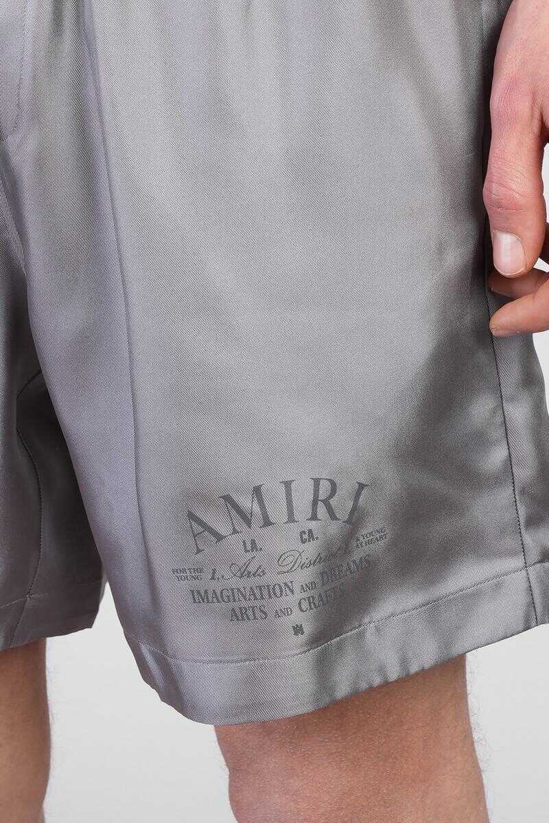 Pantaloni AMIRI Amiri Shorts GREY Barbati (BM 16830806) 5