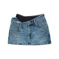 Fuste Alexander Wang 'Dip Side Lace Undie' Mini Skirt Femei