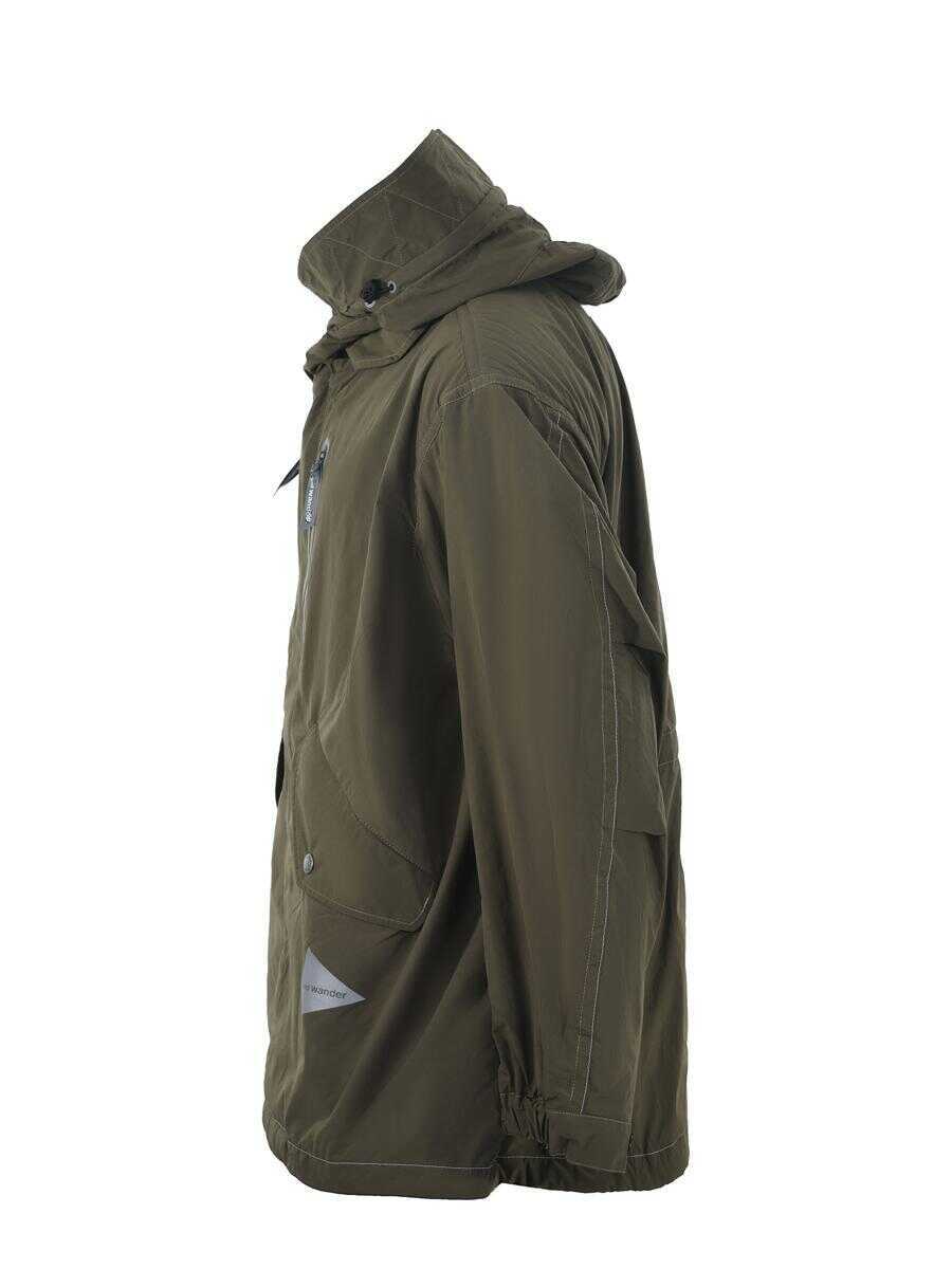 Paltoane AND WANDER And Wander  Coats GREEN Barbati (BM 16831499) 3