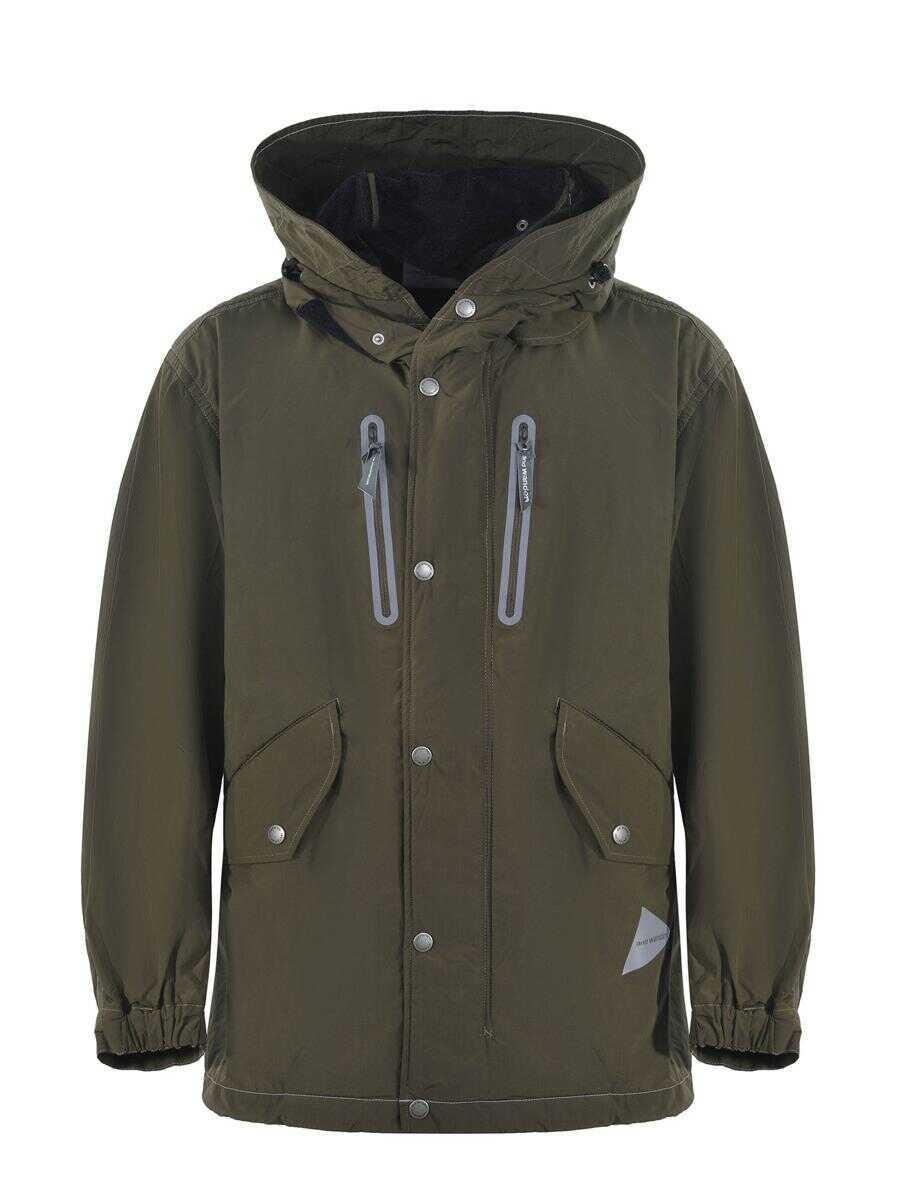 Paltoane AND WANDER And Wander  Coats GREEN Barbati (BM 16831499) 1