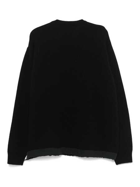 Pulovere AND WANDER And Wander  Sweater 63 Shetland Black Barbati (BM 16831517) 2