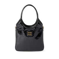 Genti de mana Miu Miu Ivy Leather Handbag Femei