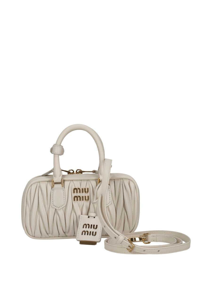 Genti de mana Miu Miu Miu Miu Borse Matelasse White Femei (BM 16831607) 1