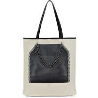 Genti de mana Stella McCartney 'Trompe L'Oeil Print On' Shopping Bag Femei