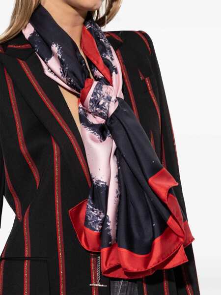 Esarfe Alexander McQueen Alexander McQueen Scarves And Foulards PRINTED Femei (BM 16834682) 4
