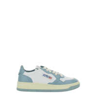 Sneakers 'Medalist' Light-Blue Low Top Sneakers With Logo Patch In Leather Woman Femei