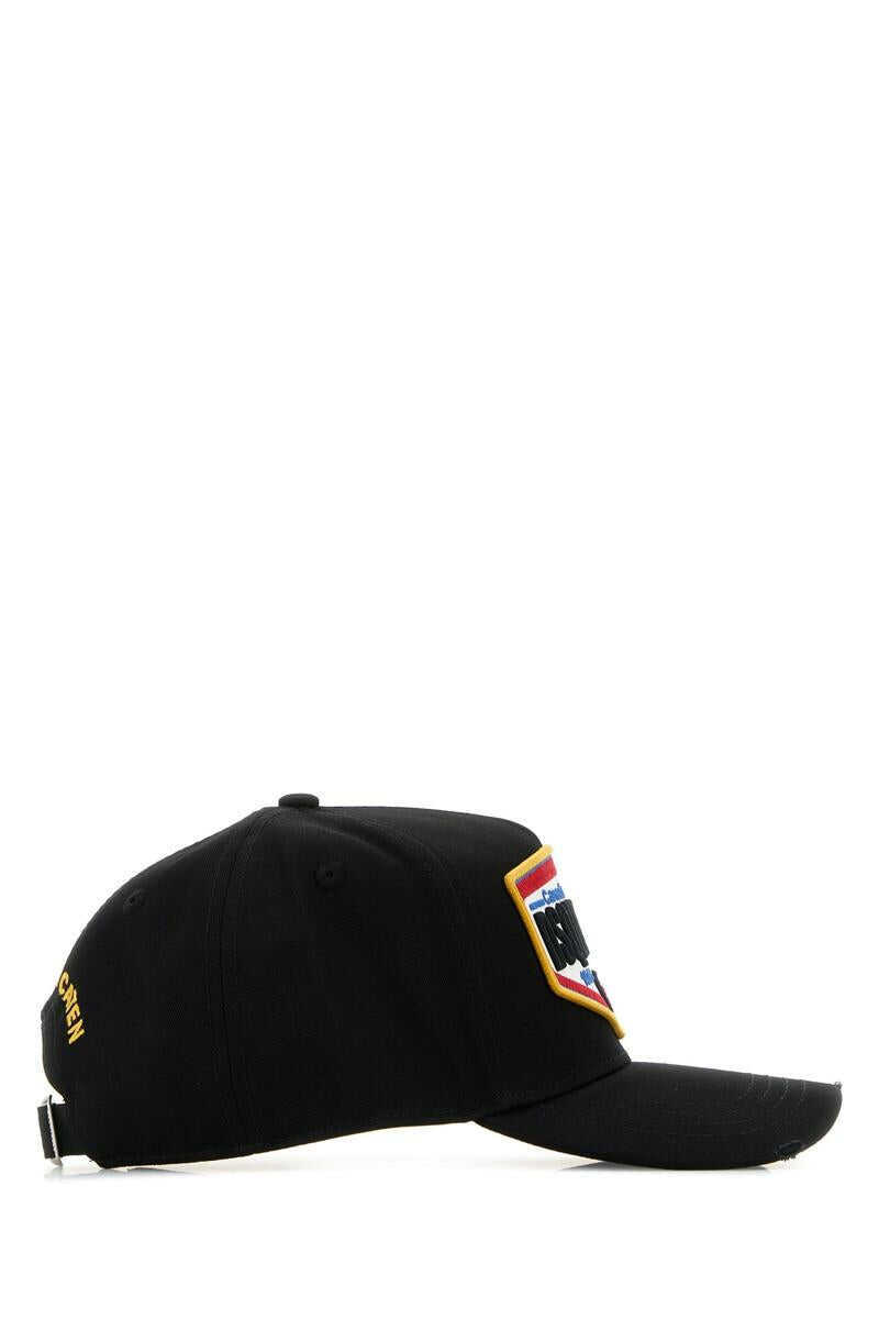 Sepci DSQUARED2 DSQUARED2 Hats Black Barbati (BM 16836899) 2