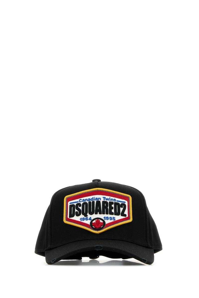 Sepci DSQUARED2 DSQUARED2 Hats Black Barbati (BM 16836899) 1