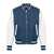 Givenchy Givenchy Mixed Mat Varsity Jacket BLUE
