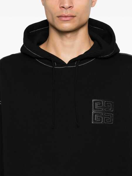 Bluze de trening Givenchy Givenchy Hoodie Black Barbati (BM 16837283) 5