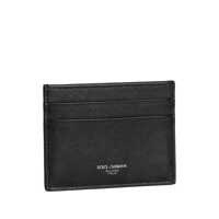 Portofele Dolce & Gabbana pentru Barbati - Portofele Dolce & Gabbana Dolce & Gabbana Logo Card Holder Black Barbati (BM 16837349) - B-mall.ro