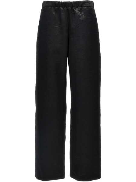 Pantaloni casual Givenchy Givenchy Shiny Pants Black Femei (BM 16837619) 1