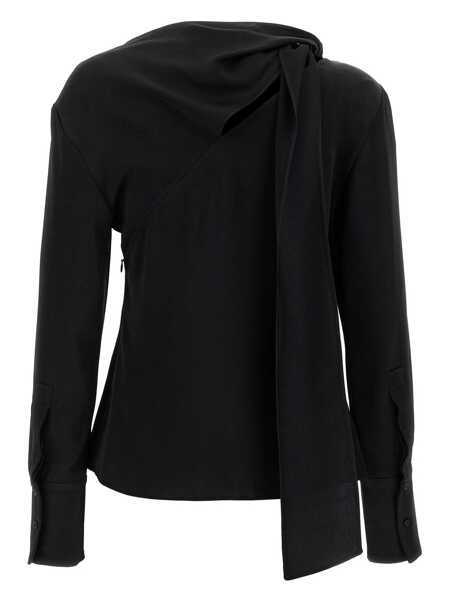Bluze Givenchy Givenchy Viscose Blouse Black Femei (BM 16837640) 2