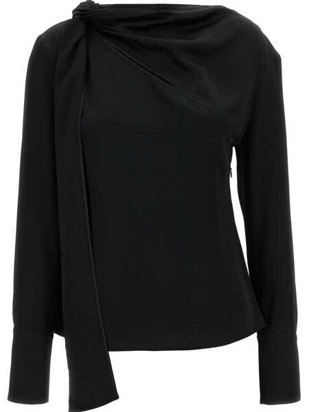 Bluze Givenchy Givenchy Viscose Blouse Black Femei (BM 16837640) 1